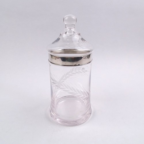 Vintage bonboniere glas - bonboniere,