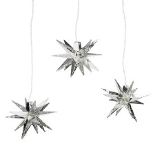 LUMIDA Xmas 3 LED-Dekosterne warmweiße & Farbwechsel-LEDs P1N13