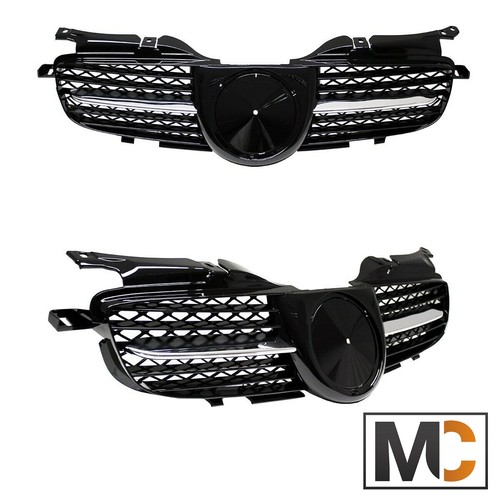 Frontgrill wabendesign schwarz - wabendesign,