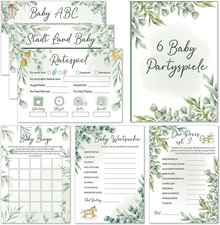 Babyparty Spiele Karten 60