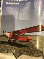 Bauplan für Elektroflugzeug Leichtflugzeug HL-2, 153 cm Spannweite