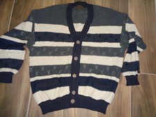 Bogner Strickjacke Cardigan vintage L 52 50 wunderschön