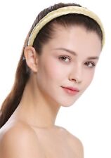 Haarband Haarreif geflochten Tracht traditionell platinblond braid CXT-001-026
