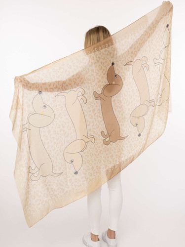 Zwillingsherz damen tuch - zwillingsherz,