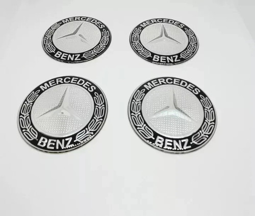 Nabendeckel logo set 65mm - logo,