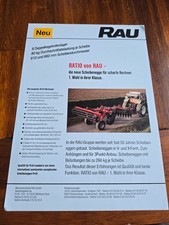 RAU RAtio Scheibeneggen 05.1994 Prospekt Brochure d