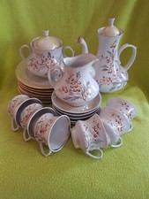Kaffeeservice 21 Teile für 6 Personen UdSSR Gorodnitza sowjetische Ukraine