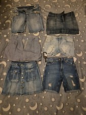 Kleidungspaket Mädchen Frau Gr.S Demin H&M alle Teile aus Italien Neu o. Etikett