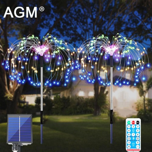 Led solarleuchte feuerwerk - 4x,