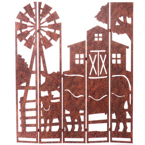 Metall gartenparavent - metall,