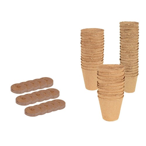 Anzuchttöpfe 100 zellulose - anzuchttöpfe,