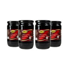 Food-United Amarena-Kirschen in Sirup 4 x Glas 890g Spezialität Italien kandiert