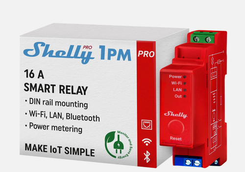 Shelly pro 1pm wlan bluetooth - pro,