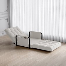 Schlafsessel,Schlafsofa Relaxsessel mit Bettfunktion Verstellbare Rückenlehne