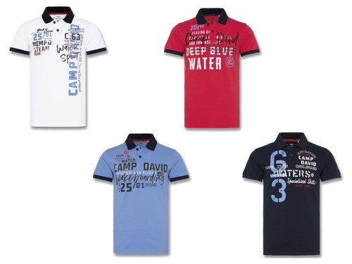 Camp david poloshirt polo hemd - camp,