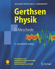 Gerthsen Physik, inkl. CD-ROM [Taschenbuch] Meschede, Dieter  23.