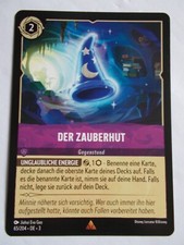 Disney Lorcana Karte Die Tintenlande 65/204 DER ZAUBERHUT