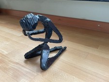 Skulptur , Metall ,schwarz-gefärbt, 14 cm hoch