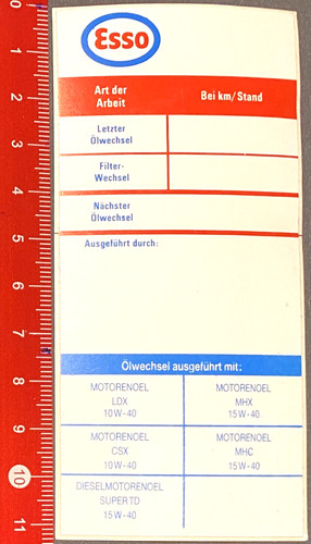 Decal old esso - decal/decal:,