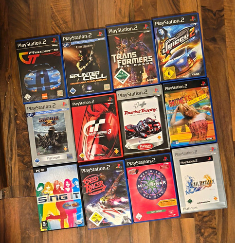 Ps2 spielesammlung pc spiele - &,