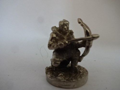 Metallfigur mongole - metallfigur,