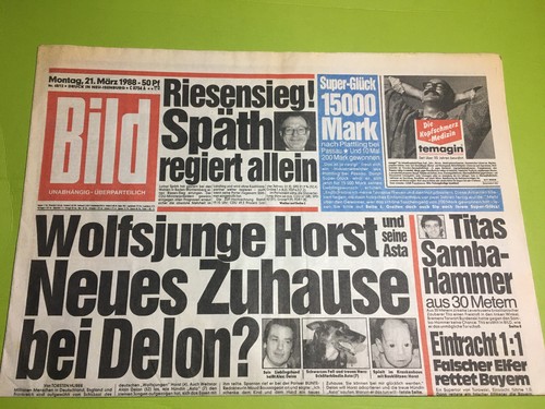 Bild zeitung märz - zeitung,, 21.märz
