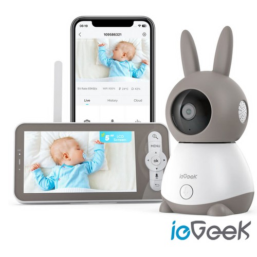 Iegeek babyphone mit - mit, kamera