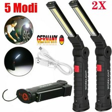 2X LED-KFZ Arbeitsleuchte Akku