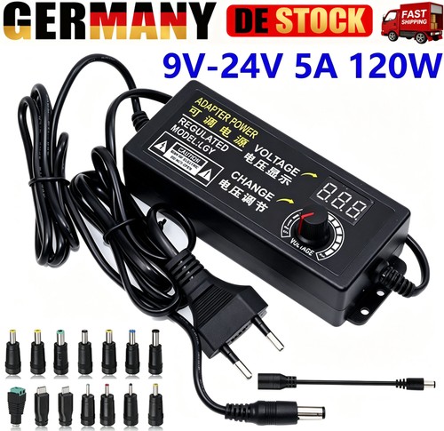 24v 120w trafo netzteil - 9v-24v, 5a