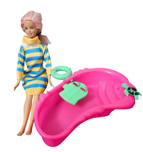 Rosa kunststoff badewanne - kunststoff,