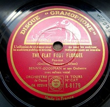 0937/BENNY GOODMAN-The flat foot floogee-Alexander´s Ragtime-HOT-78rpm Schellack