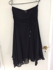 Mexx black strapless dress
