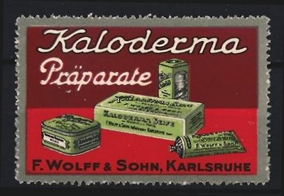 Reklamemarke karlsruhe - reklamemarke,