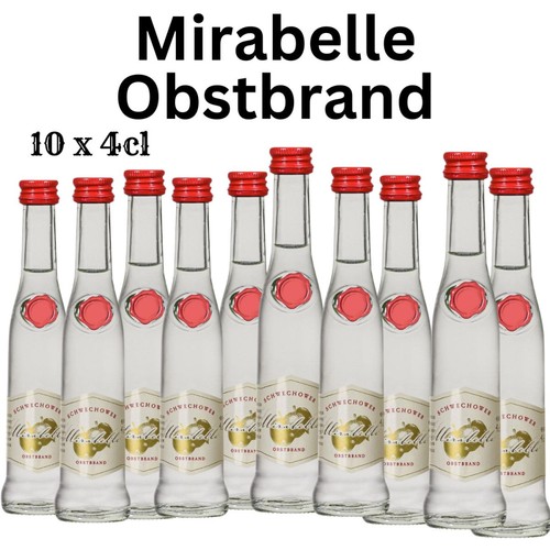 Obstbrand mirabelle 10x4cl - mirabelle,
