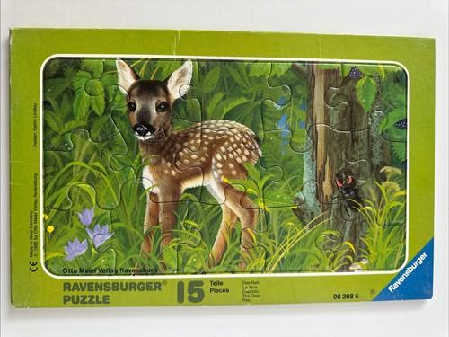 Rahmenpuzzle teile das reh - teile,
