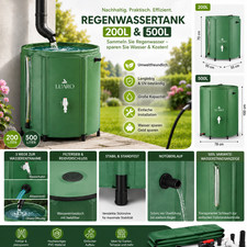 Faltbarer Regenwassertank mit