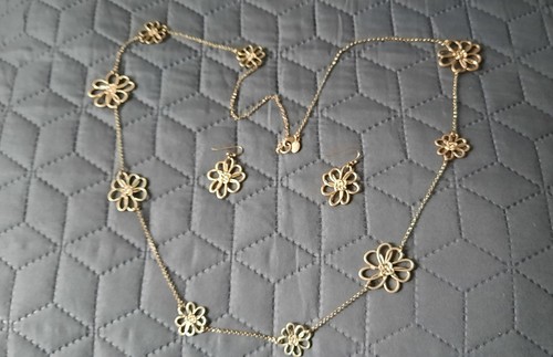 Jade jasper lange kette - &,