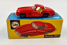Mercedes 300 SL Siku V221 🚗 60er Jahre Zinkguss rot • Box Super-Serie Z ⭐