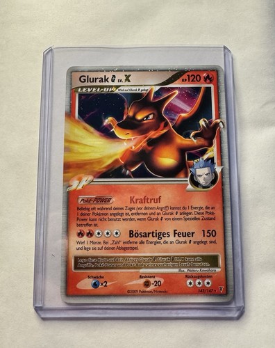 Pokémon glurak 143 147 - lv.x, 143/147