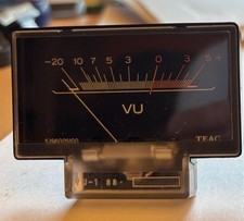 Ein VU-Meter für TEAC X-1000R, schwarz
