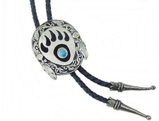 Bärentatze mit Federn Bolo