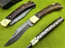 Damastmesser Klappmesser