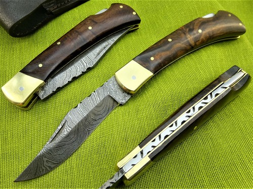 Damastmesser klappmesser - damastmesser,