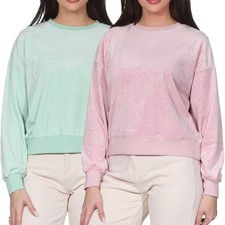 Ragwear Damen Samt-Pullover