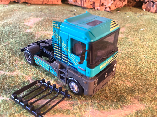 Herpa albedo lkw zugmaschine - albedo,