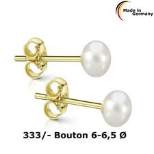 Echt 333 Gold Ohrstecker