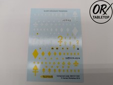 Eldar Harlequin Decals, Aeldari, Warhammer 40K