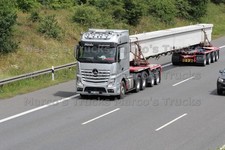 LKW Foto Mercedes-Benz Actros Schwerlasttransporter Deutschland silver Mä #l2zw