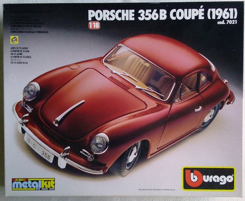 Burago porsche 356b - burago,