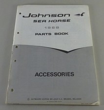 Zubehör-Katalog / Teilekatalog OMC Johnson Außenborder Stand 1968